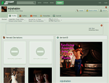 Tablet Screenshot of mjrahabim.deviantart.com