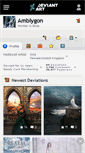 Mobile Screenshot of amblygon.deviantart.com