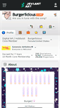 Mobile Screenshot of burgerlicious.deviantart.com