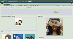 Desktop Screenshot of invaderk8.deviantart.com