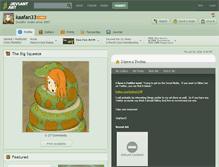 Tablet Screenshot of kaafan33.deviantart.com