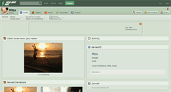 Desktop Screenshot of nitza.deviantart.com