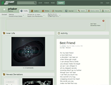 Tablet Screenshot of prbaker.deviantart.com