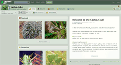 Desktop Screenshot of cactus-club.deviantart.com