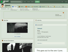 Tablet Screenshot of oshemi.deviantart.com