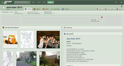 Desktop Screenshot of emo-lozer-2010.deviantart.com
