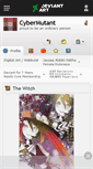 Mobile Screenshot of cybermutant.deviantart.com