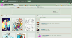 Desktop Screenshot of intoxicavampire.deviantart.com