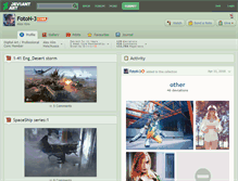 Tablet Screenshot of foton-3.deviantart.com