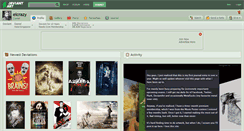 Desktop Screenshot of elcrazy.deviantart.com
