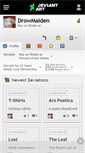 Mobile Screenshot of drowmaiden.deviantart.com