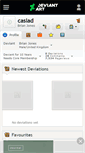 Mobile Screenshot of caslad.deviantart.com