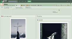 Desktop Screenshot of pellury.deviantart.com