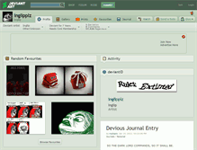 Tablet Screenshot of inglipplz.deviantart.com