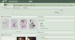 Desktop Screenshot of dgtlb.deviantart.com