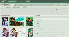 Desktop Screenshot of cadychan.deviantart.com