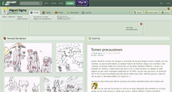 Desktop Screenshot of migxel-sigma.deviantart.com