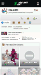 Mobile Screenshot of blk-kitti.deviantart.com
