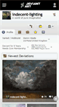 Mobile Screenshot of indecent-lighting.deviantart.com