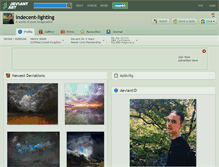 Tablet Screenshot of indecent-lighting.deviantart.com