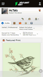 Mobile Screenshot of mctats.deviantart.com