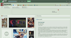 Desktop Screenshot of mastergengar.deviantart.com