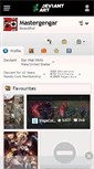 Mobile Screenshot of mastergengar.deviantart.com