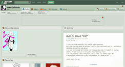 Desktop Screenshot of mom-lalonde.deviantart.com