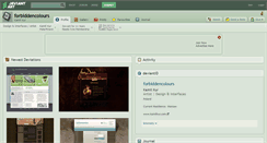 Desktop Screenshot of forbiddencolours.deviantart.com