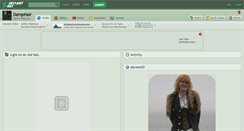 Desktop Screenshot of damphair.deviantart.com