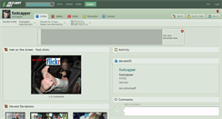 Desktop Screenshot of footcapper.deviantart.com