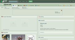 Desktop Screenshot of kitsune-yuki.deviantart.com