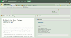 Desktop Screenshot of jdskeleven.deviantart.com