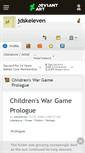 Mobile Screenshot of jdskeleven.deviantart.com