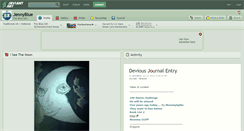 Desktop Screenshot of jennyblue.deviantart.com