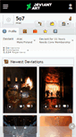 Mobile Screenshot of 5o7.deviantart.com