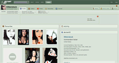 Desktop Screenshot of kittenstock.deviantart.com