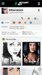 Mobile Screenshot of kittenstock.deviantart.com