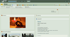 Desktop Screenshot of fenran.deviantart.com
