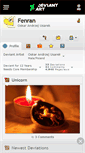 Mobile Screenshot of fenran.deviantart.com