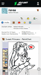 Mobile Screenshot of navaa.deviantart.com