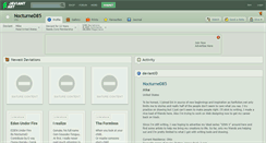 Desktop Screenshot of nocturned85.deviantart.com