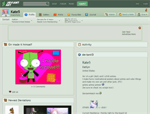 Tablet Screenshot of kate5.deviantart.com