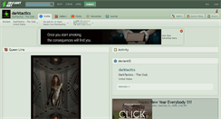 Desktop Screenshot of darktactics.deviantart.com