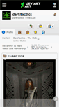 Mobile Screenshot of darktactics.deviantart.com