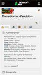 Mobile Screenshot of flamedramon-fanclub.deviantart.com