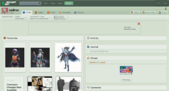Desktop Screenshot of cadiroo.deviantart.com