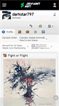 Mobile Screenshot of darkstar797.deviantart.com