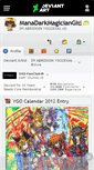 Mobile Screenshot of manadarkmagiciangirl.deviantart.com