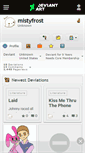 Mobile Screenshot of mistyfrost.deviantart.com